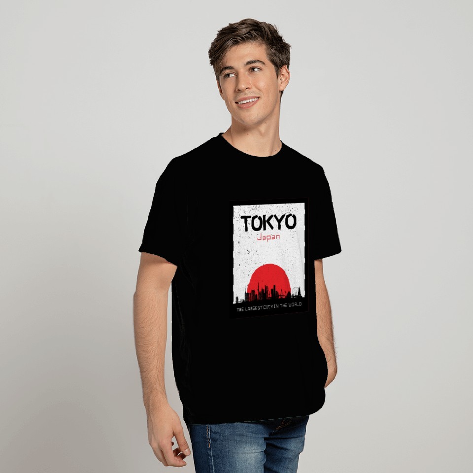Tokyo the Largest City in the World T Shirts