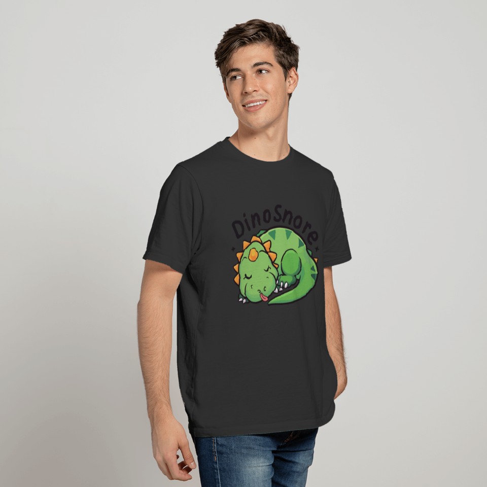 Dinosnore - Cute Sleeping Dinosaur T Shirts