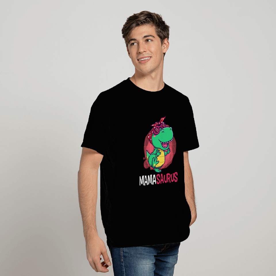 mom mamasaurus T Shirts