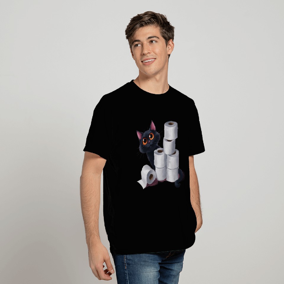 cute cat ,Embrace this lightweight and unique T Shirts