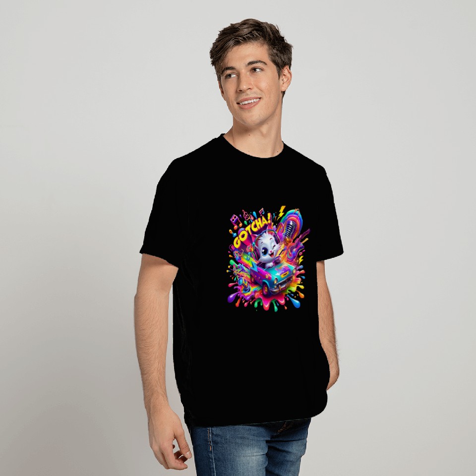 Galactic Vibes: Plosion of Splashes - GoTcha! T Shirts