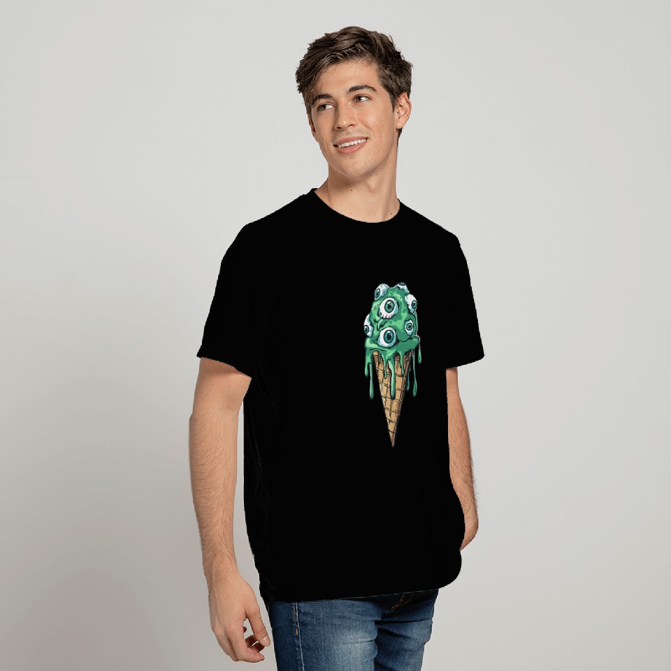 Eyece Cream T Shirts