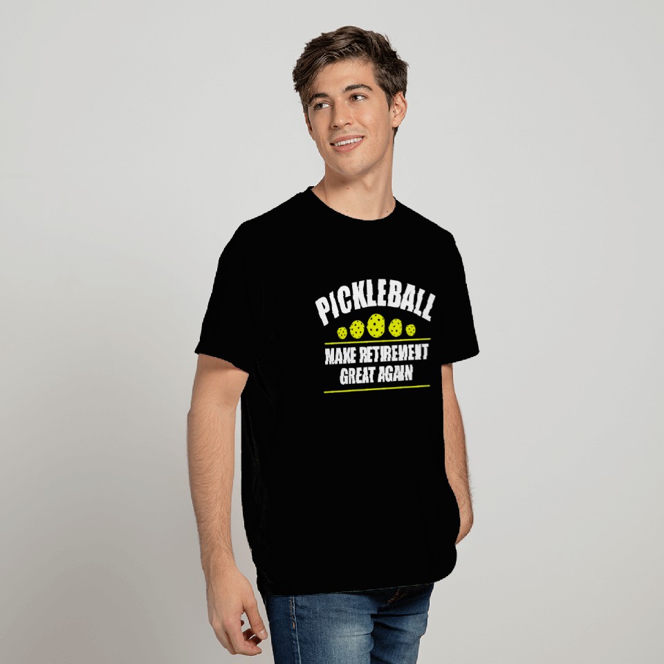 Pickleball Make Retirement Great Again T Shirts