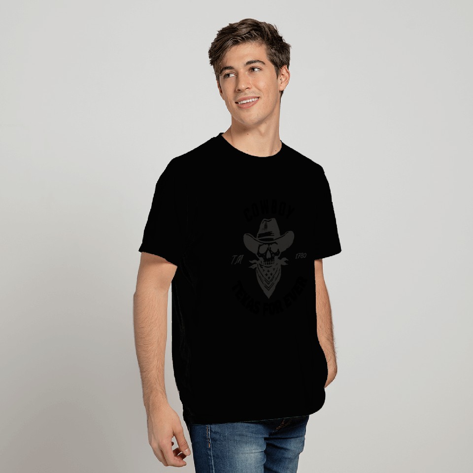 cowboy texas for ever Premium T Shirts