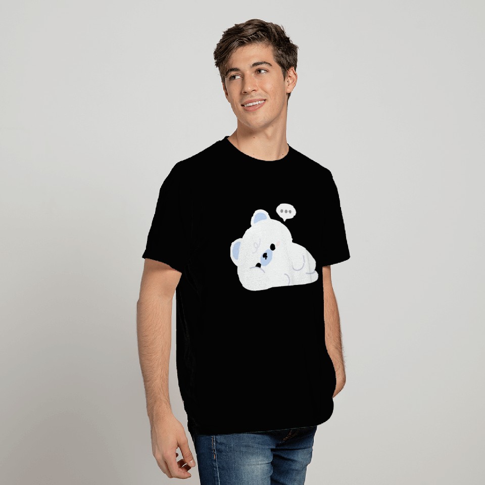 Tired Polar Bear T Shirts