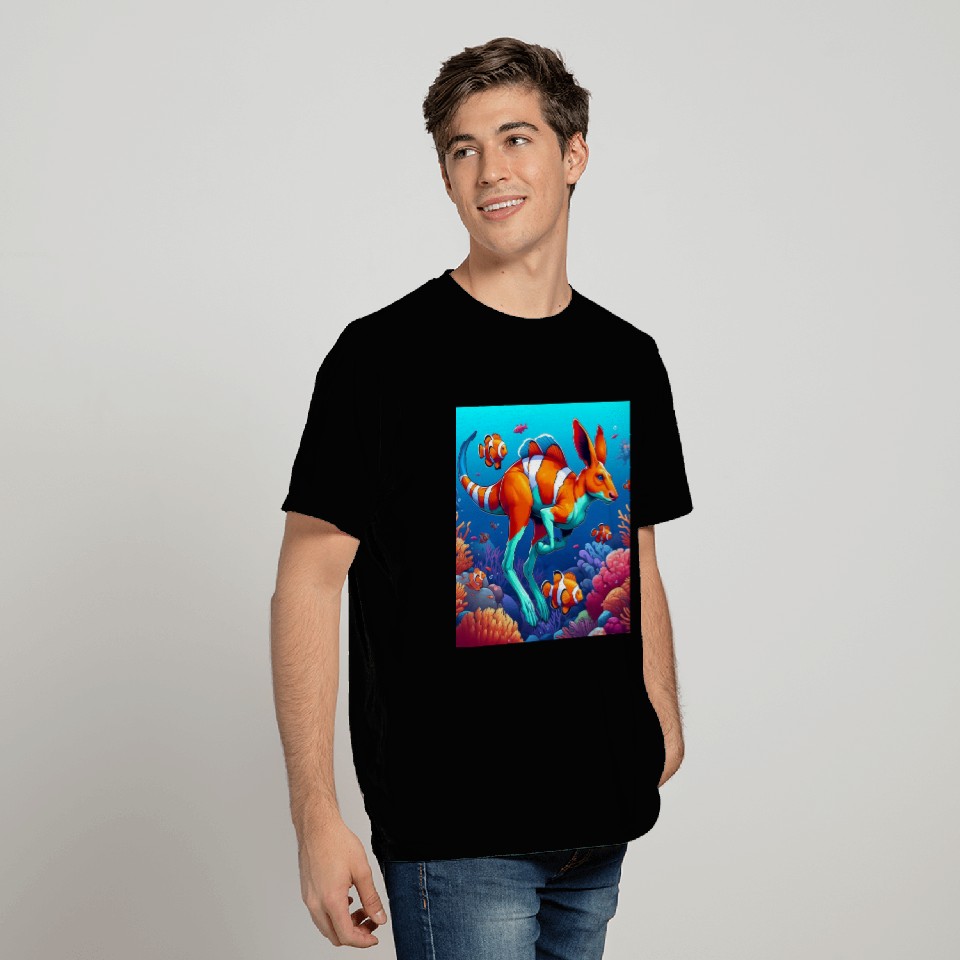 The kangaroo-clown fish T Shirts
