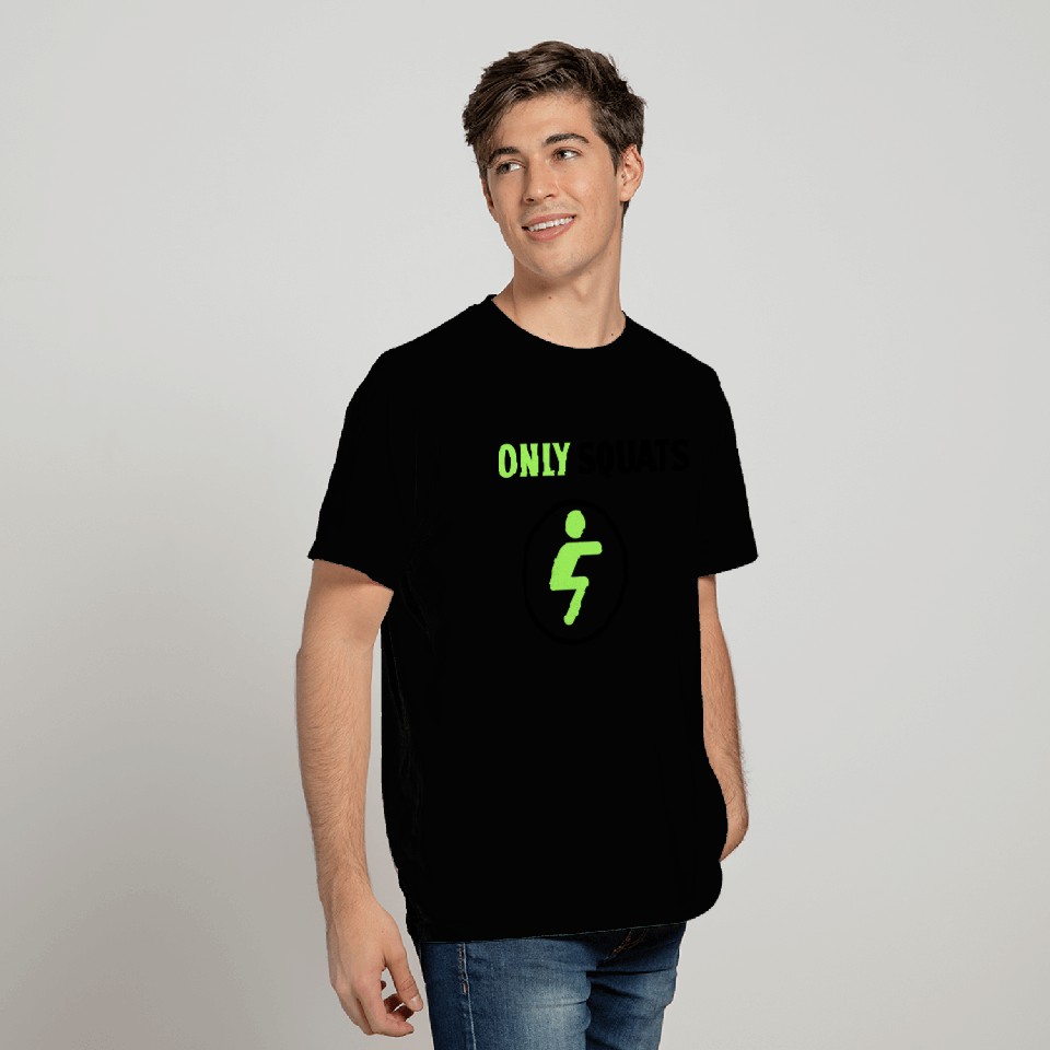 Only Squats Icon T Shirts