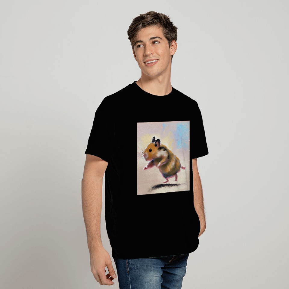 Running away hamster T Shirts