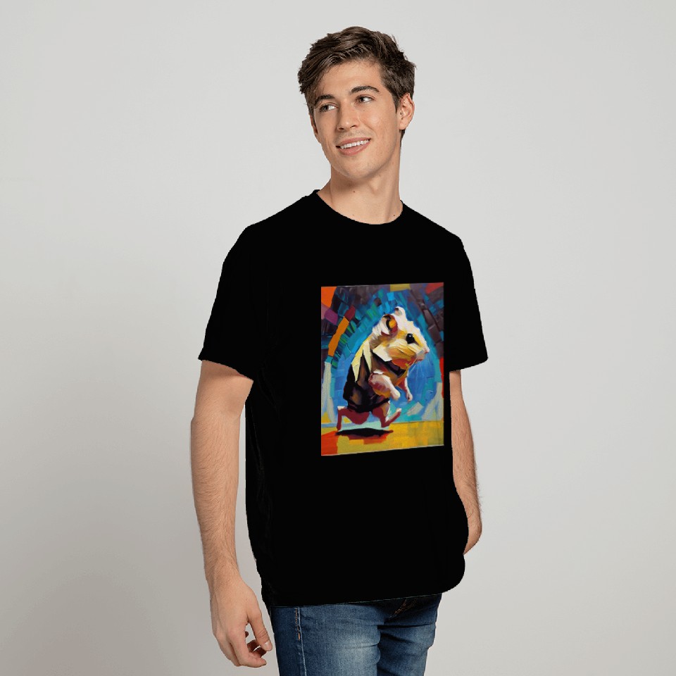Hamster runner T Shirts