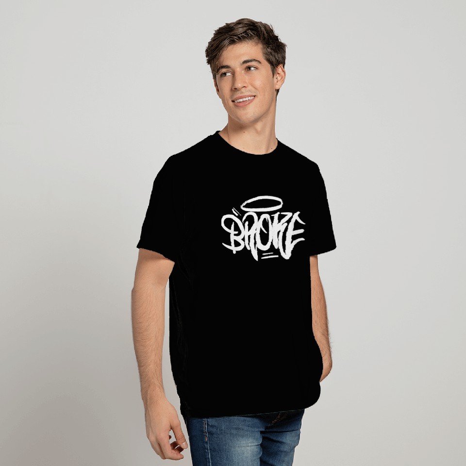 Graffiti Broke Tag T Shirts