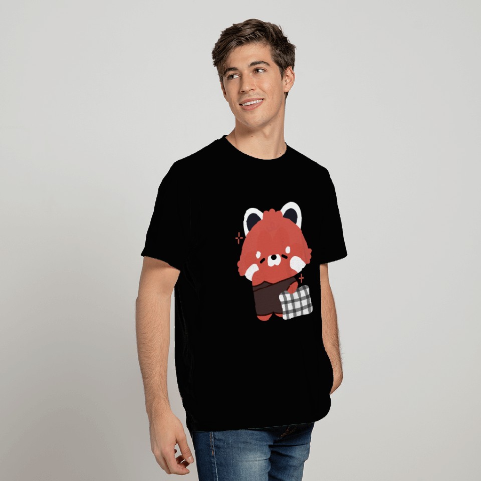 Sleepy Red Panda T Shirts