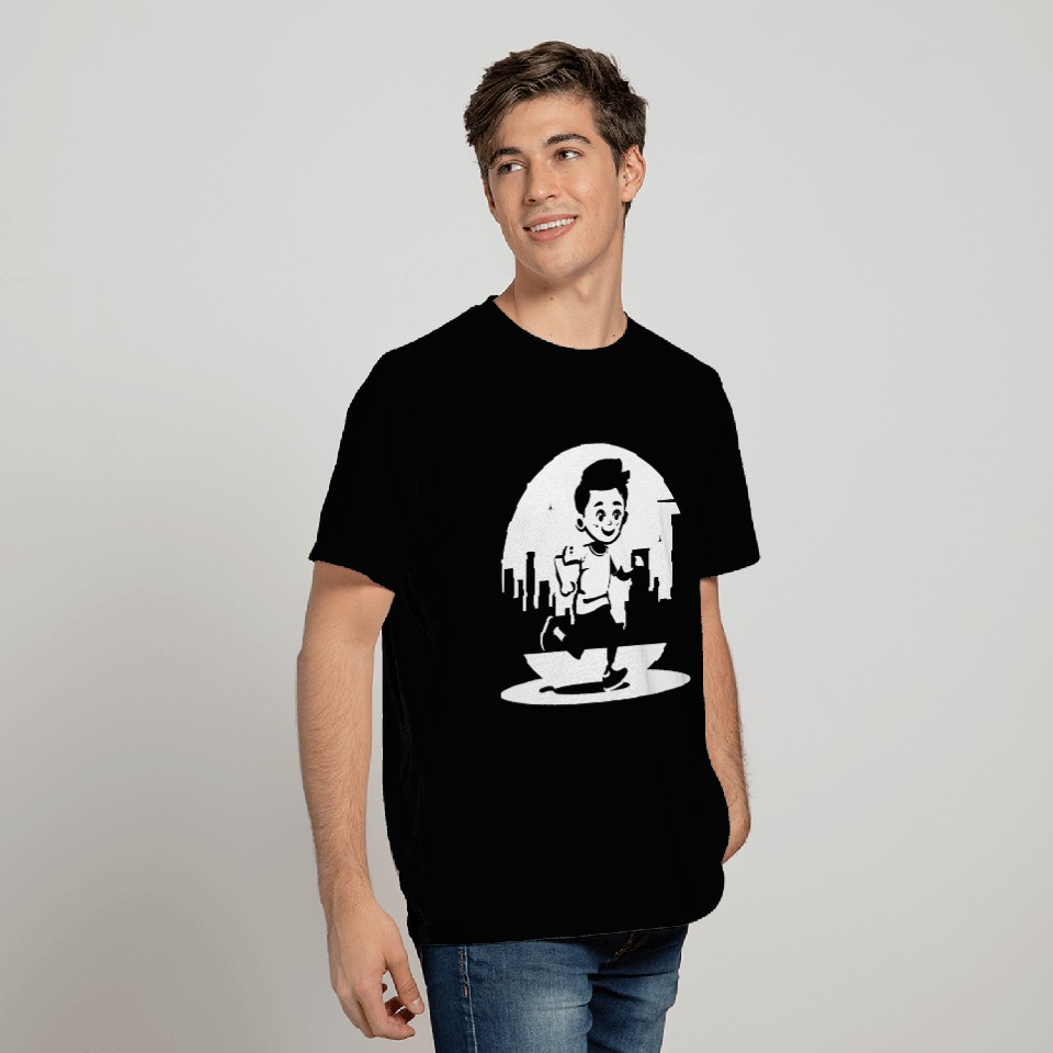 Running Boy T Shirts