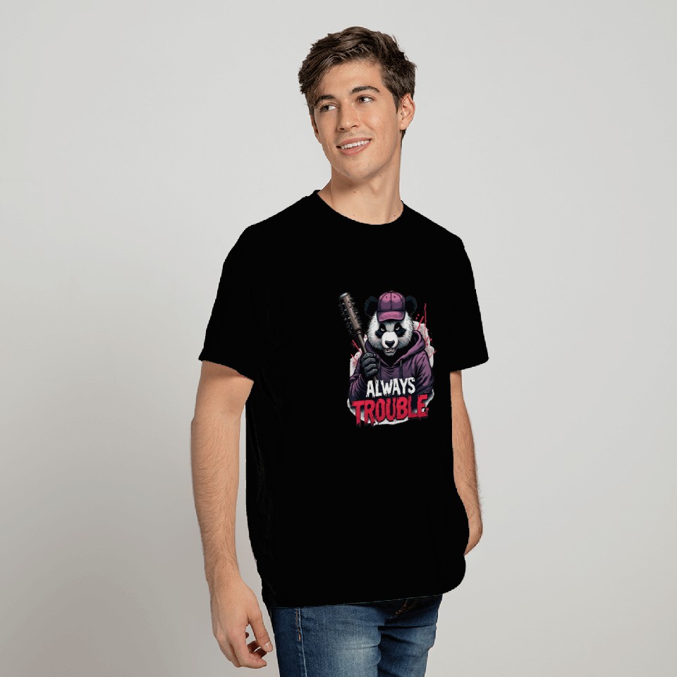 Gangster Panda Panda Bear Pandas T Shirts