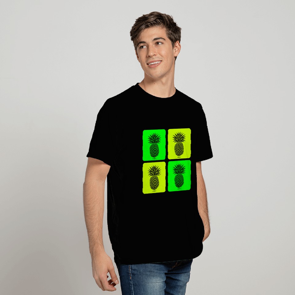 Pop Art Pineapple T Shirts