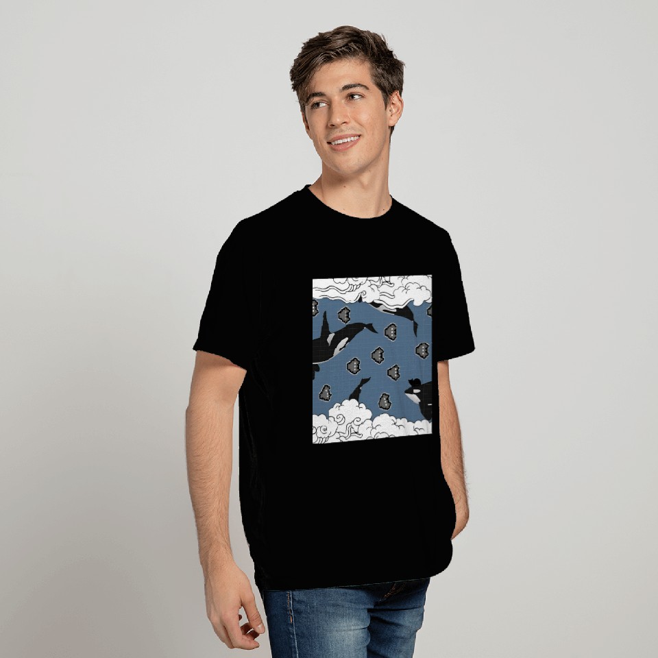 Orca Galaxy Patrol T Shirts