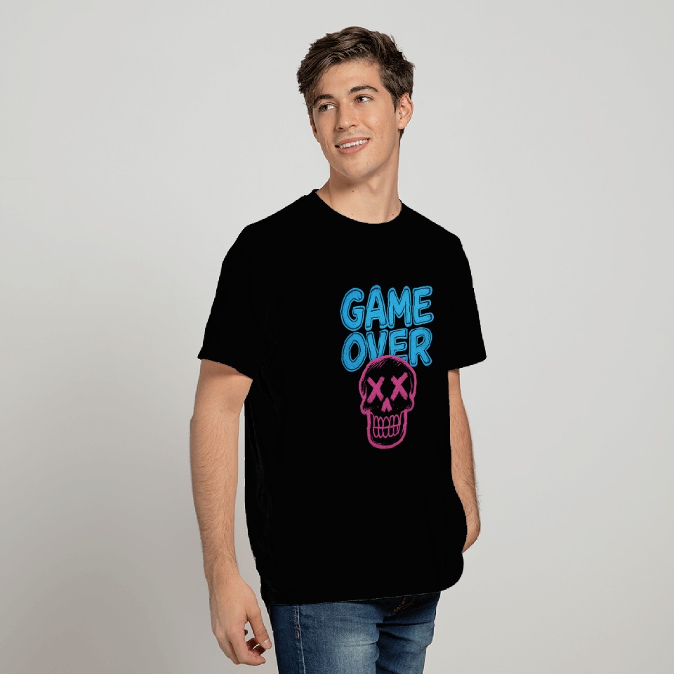 GAME OVER GLOW T Shirts