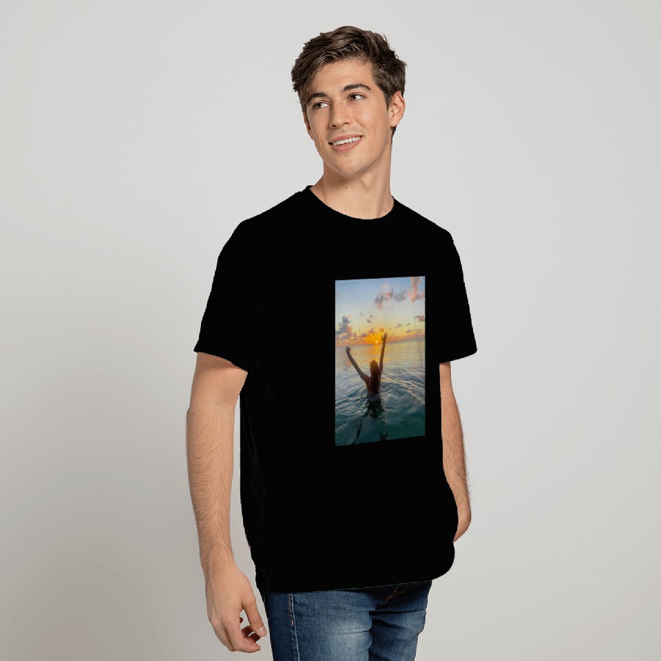 Summer sunset  T Shirts