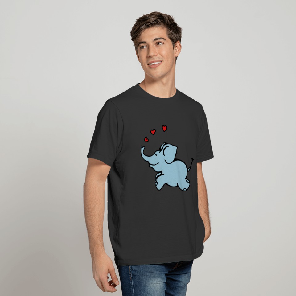 Elephant in Love T-shirt