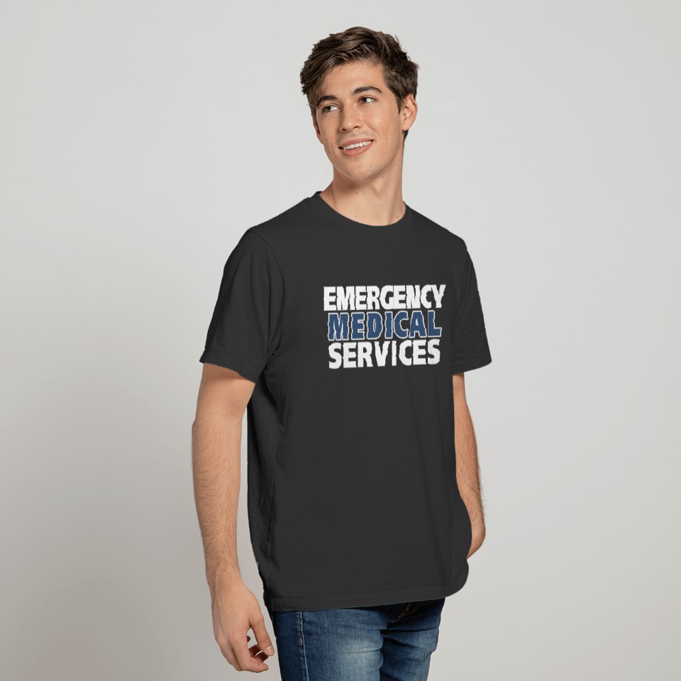 EMS Text (DARK fabric) T-shirt