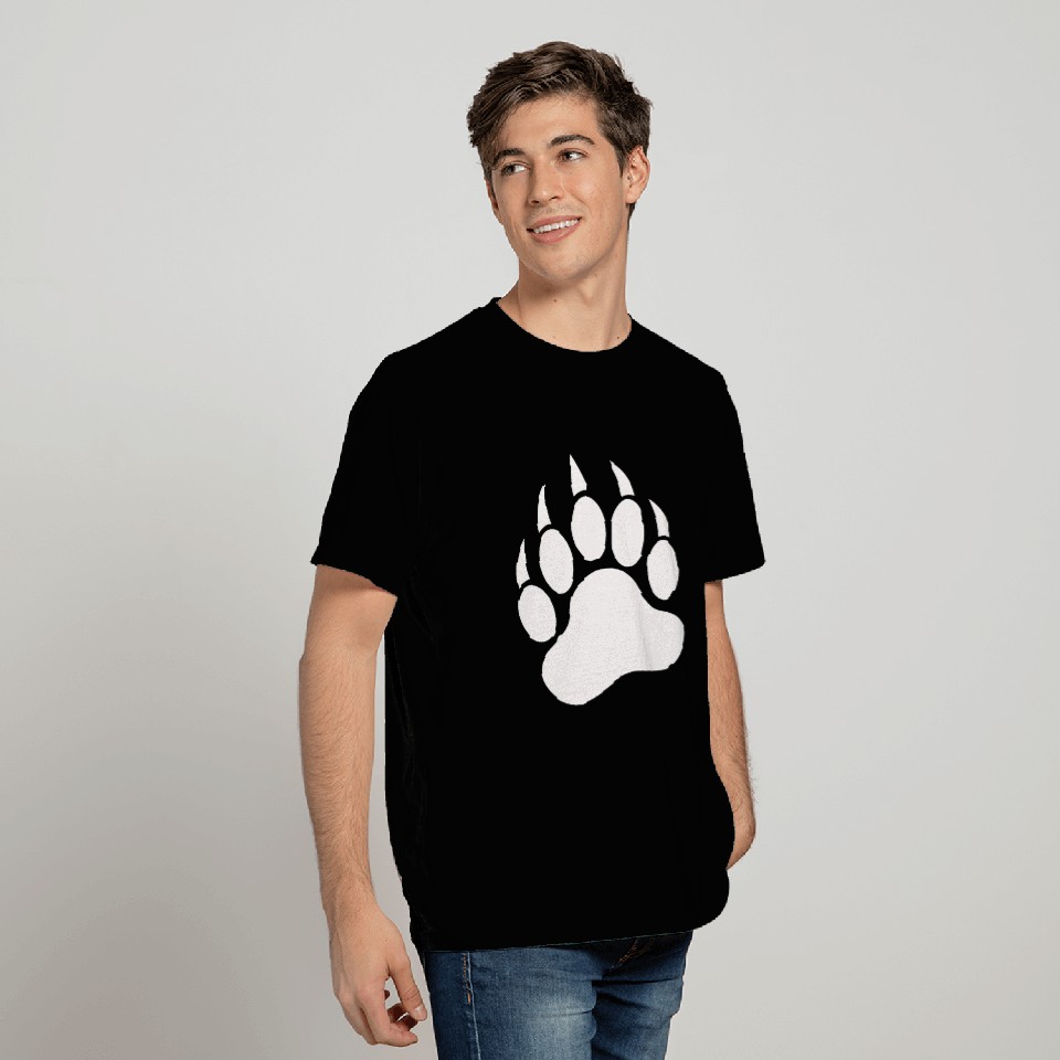 White Bear Paw T Shirts