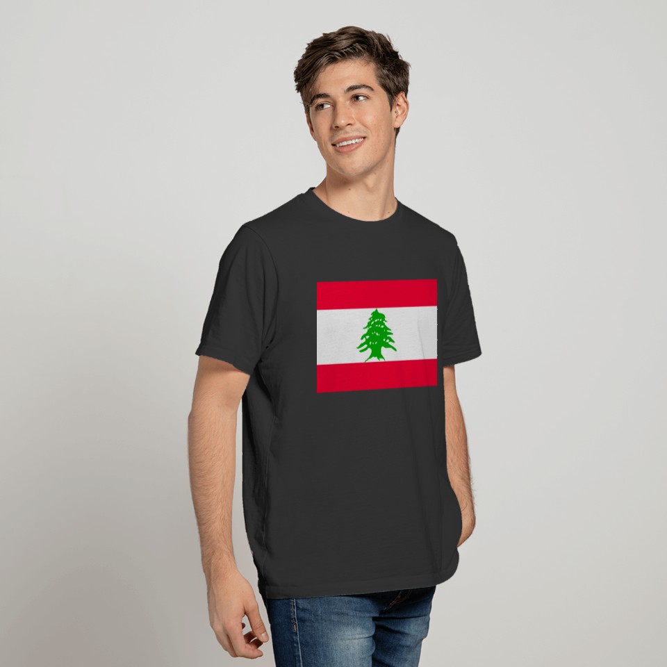 Flag Lebanon (3c)++ T-shirt