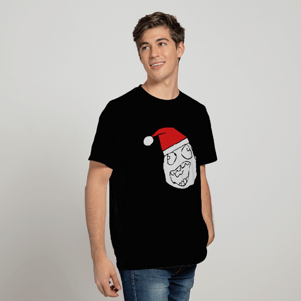 Xmas Derp: Classic Ragecomic Meme T Shirts