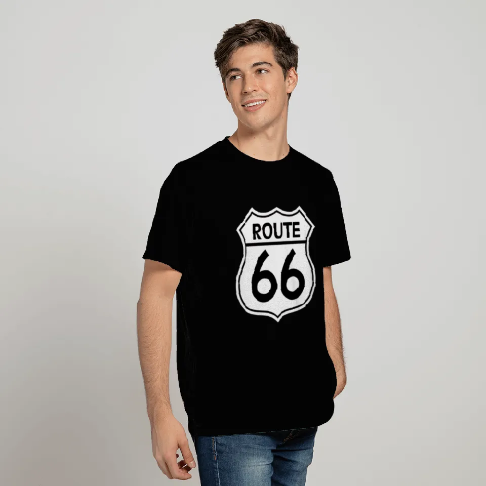 route 66 sign T Shirts