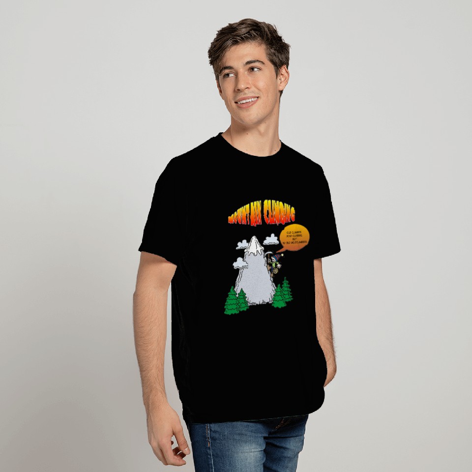 Funny Rock Climbing T Shirts