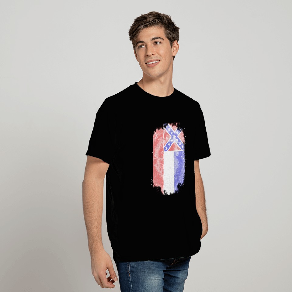 Mississippi vintage flag T Shirts