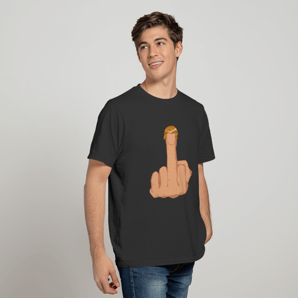 Funny Trump Middle Finger T-shirt