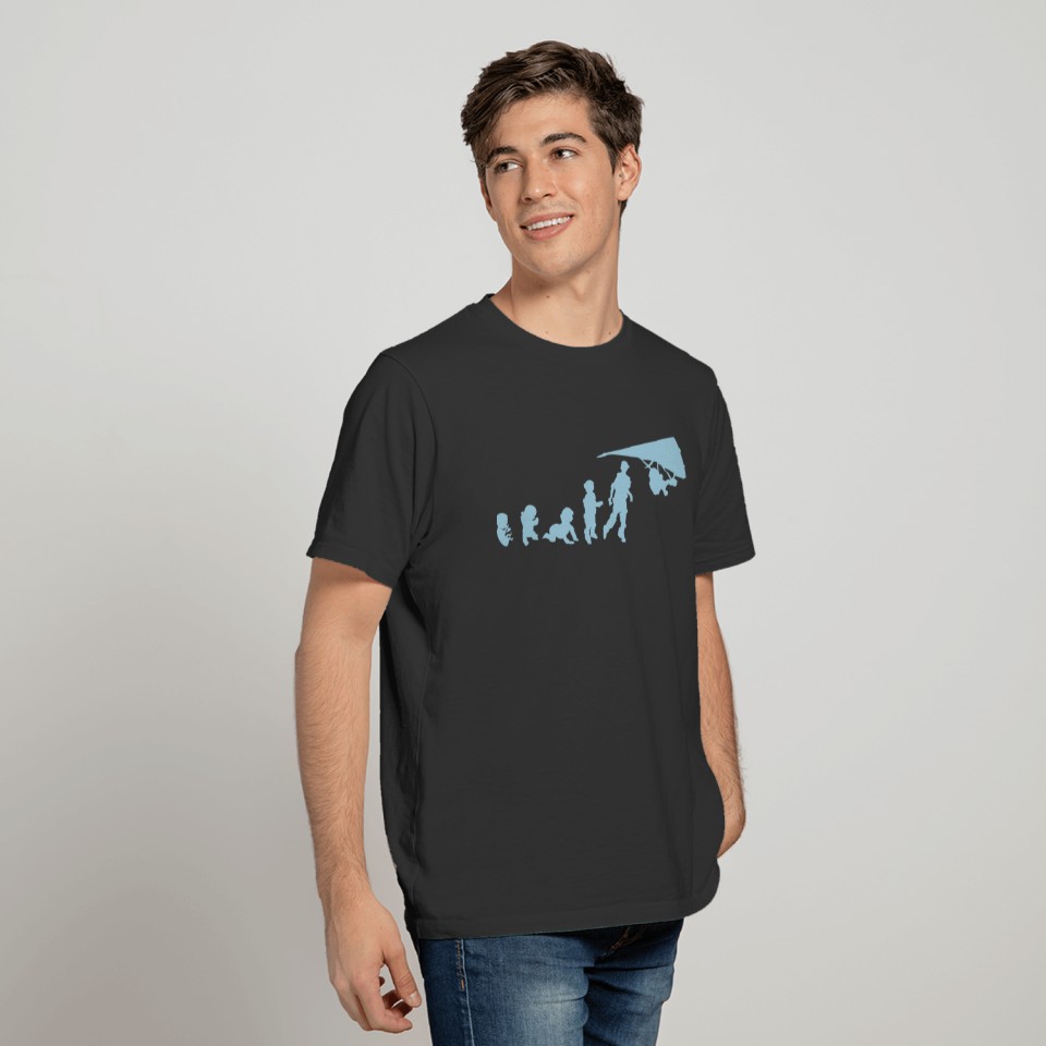 evolution man human sport ulm T-shirt