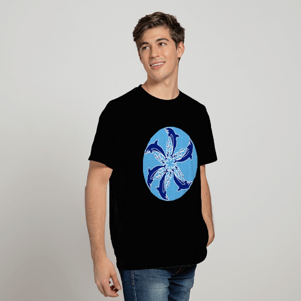 Jumping dolphin T Shirts