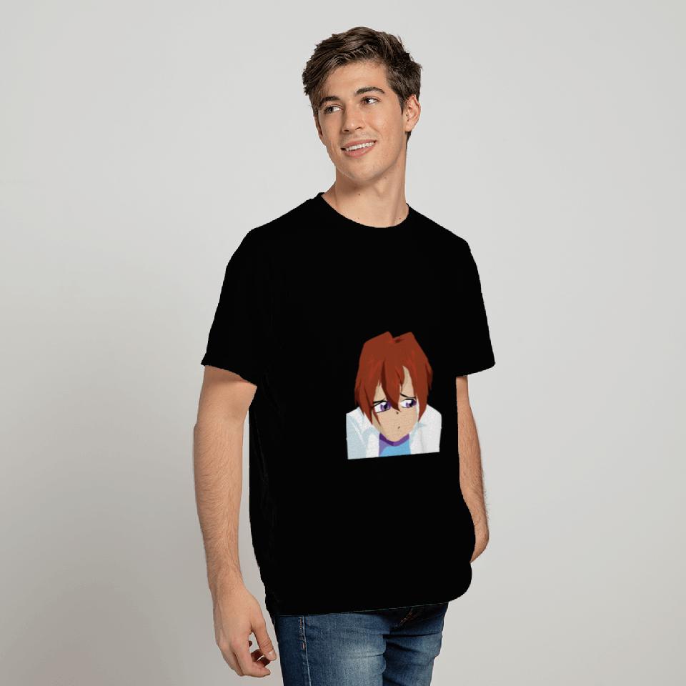 Sad Anime Boy T Shirts
