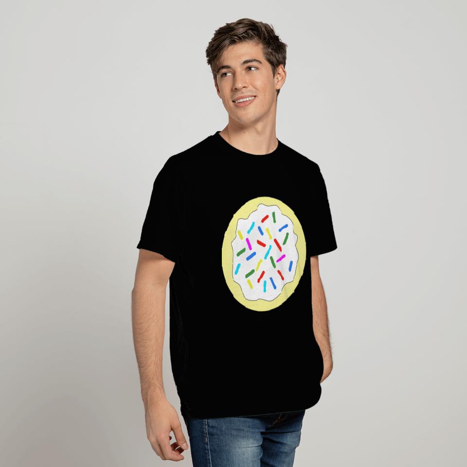 Rainbow Sprinkles Sugar Cookie Solid T Shirts