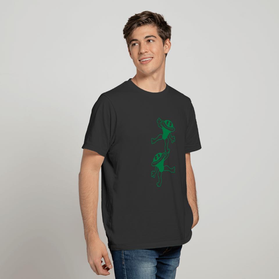 Team, friends, couple, circus, athlete, show, frog T-shirt