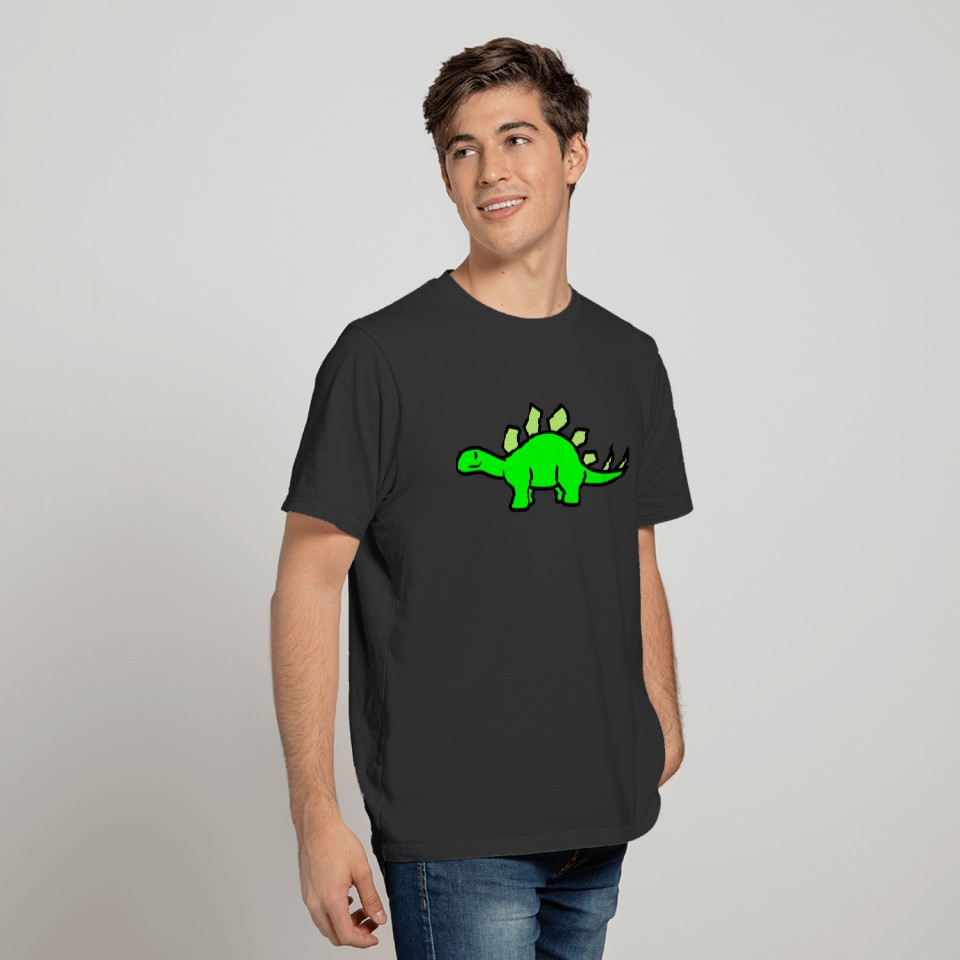 Stegosaurus Cute Cute Little Kids Big Cartoon Dino T Shirts