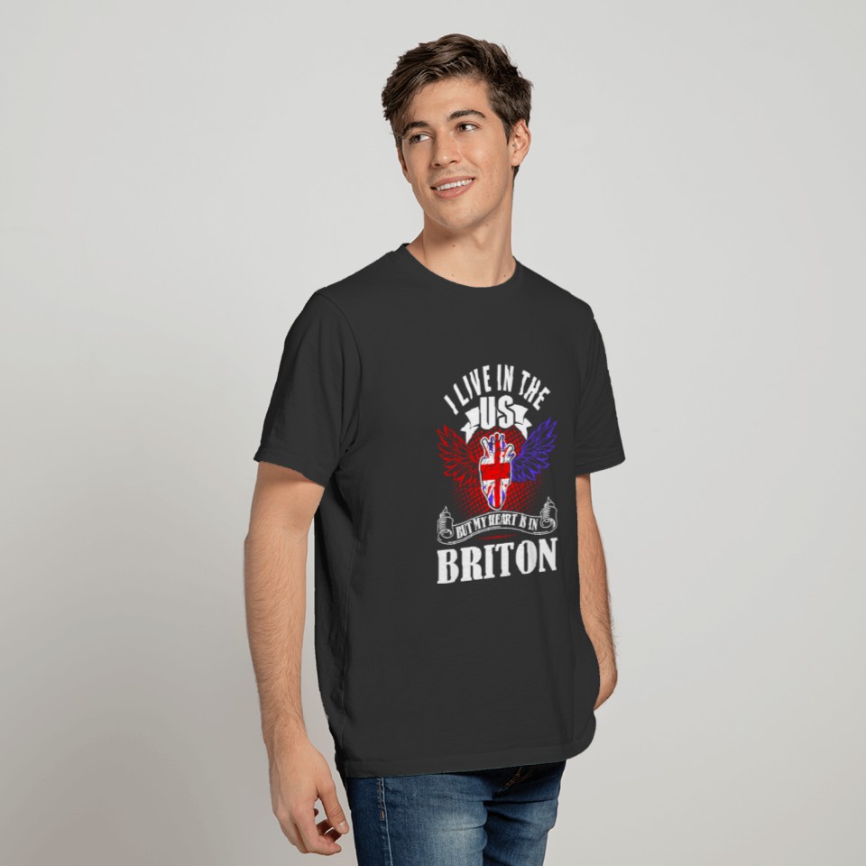 My Heart Is In Briton T-shirt