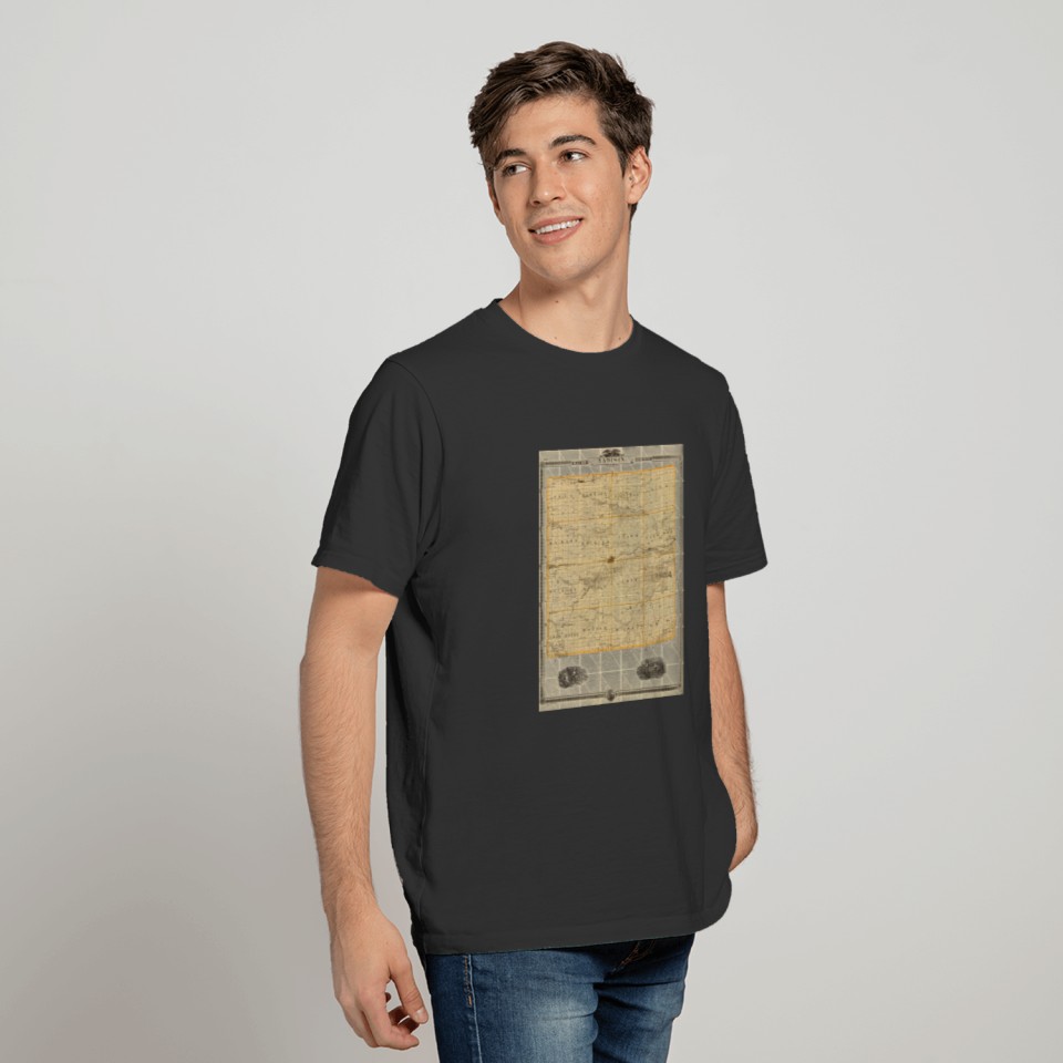 Map of Madison County, State of Iowa T-shirt