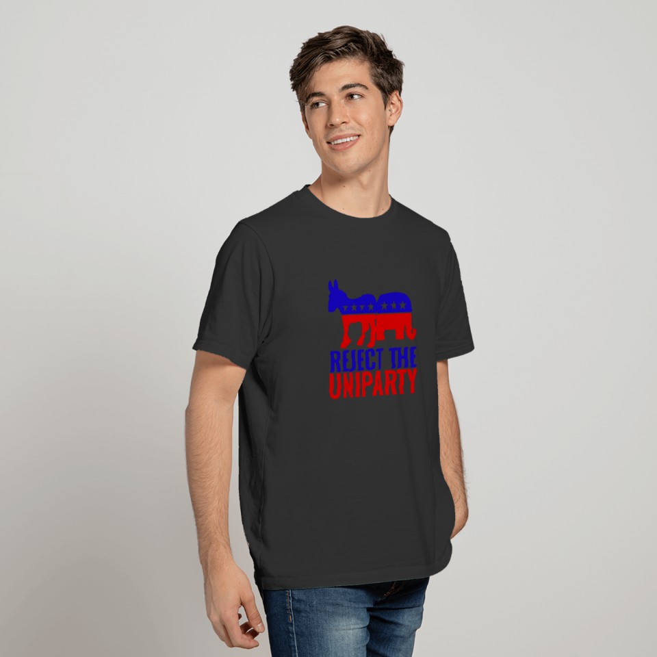 Reject the Uniparty T-shirt