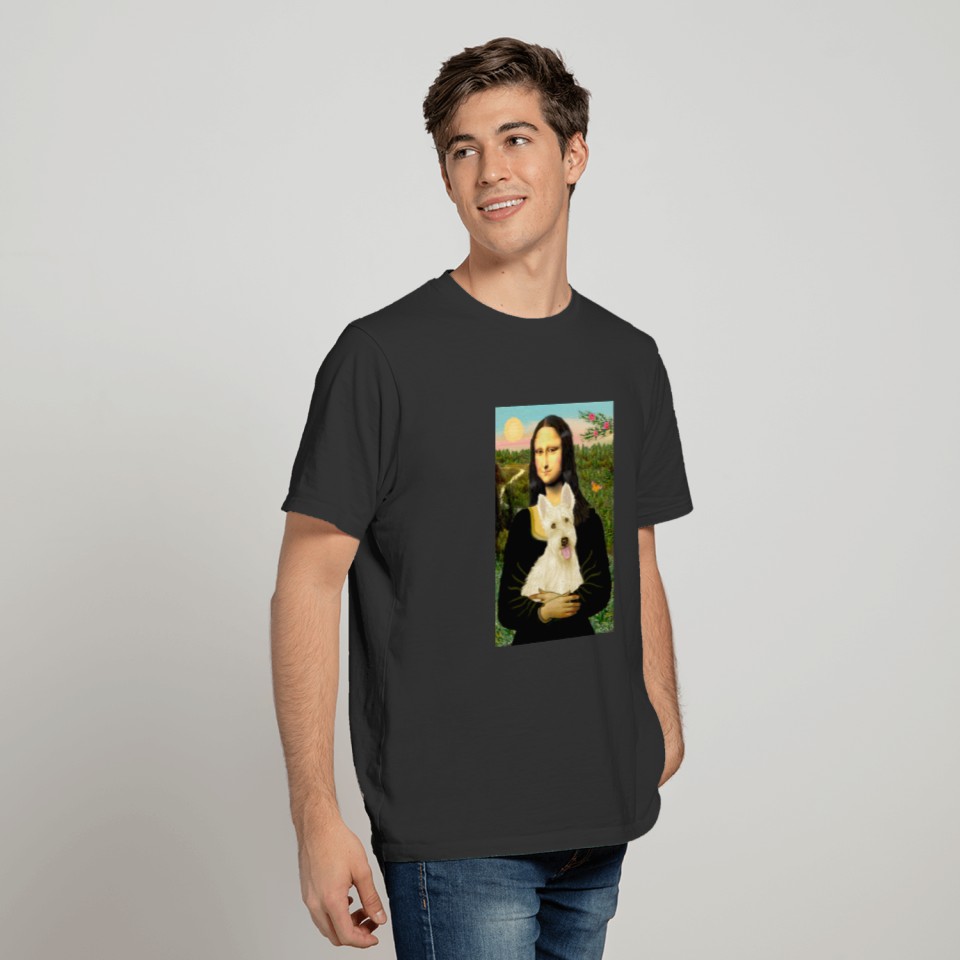 Scottish Terrier (W5) - MonaLisa T-shirt