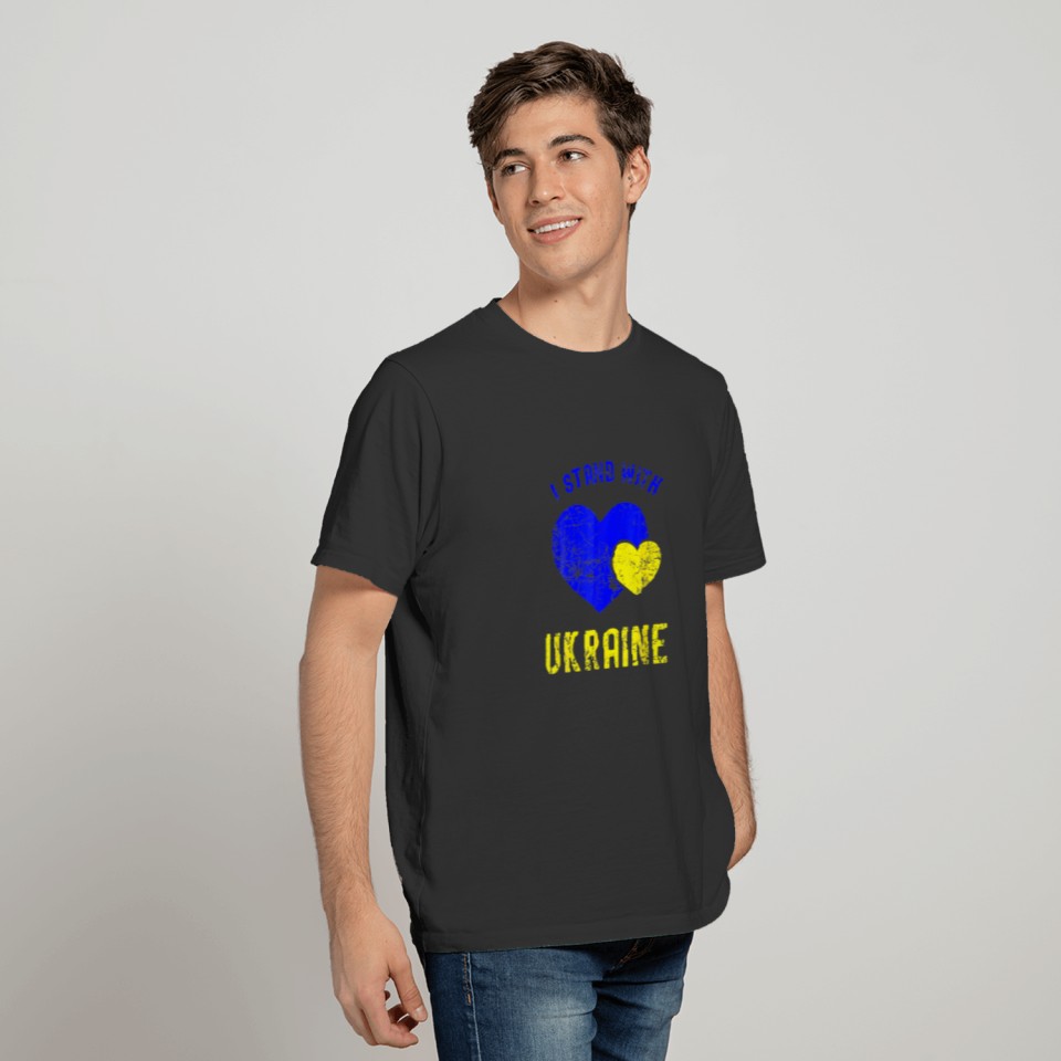 Support Ukraine I Stand With Ukraine Love Ukraine T-shirt