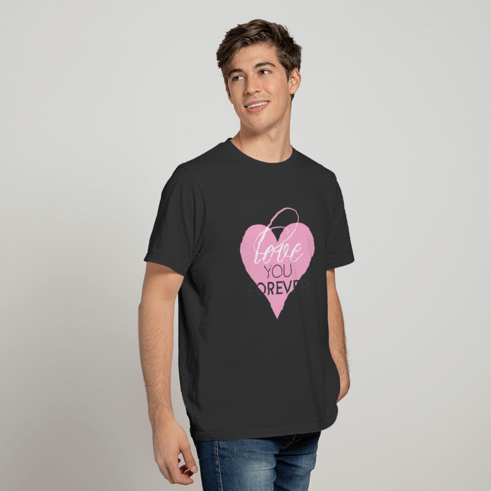 Valentine's Day Theme Heart Design Polo T-shirt