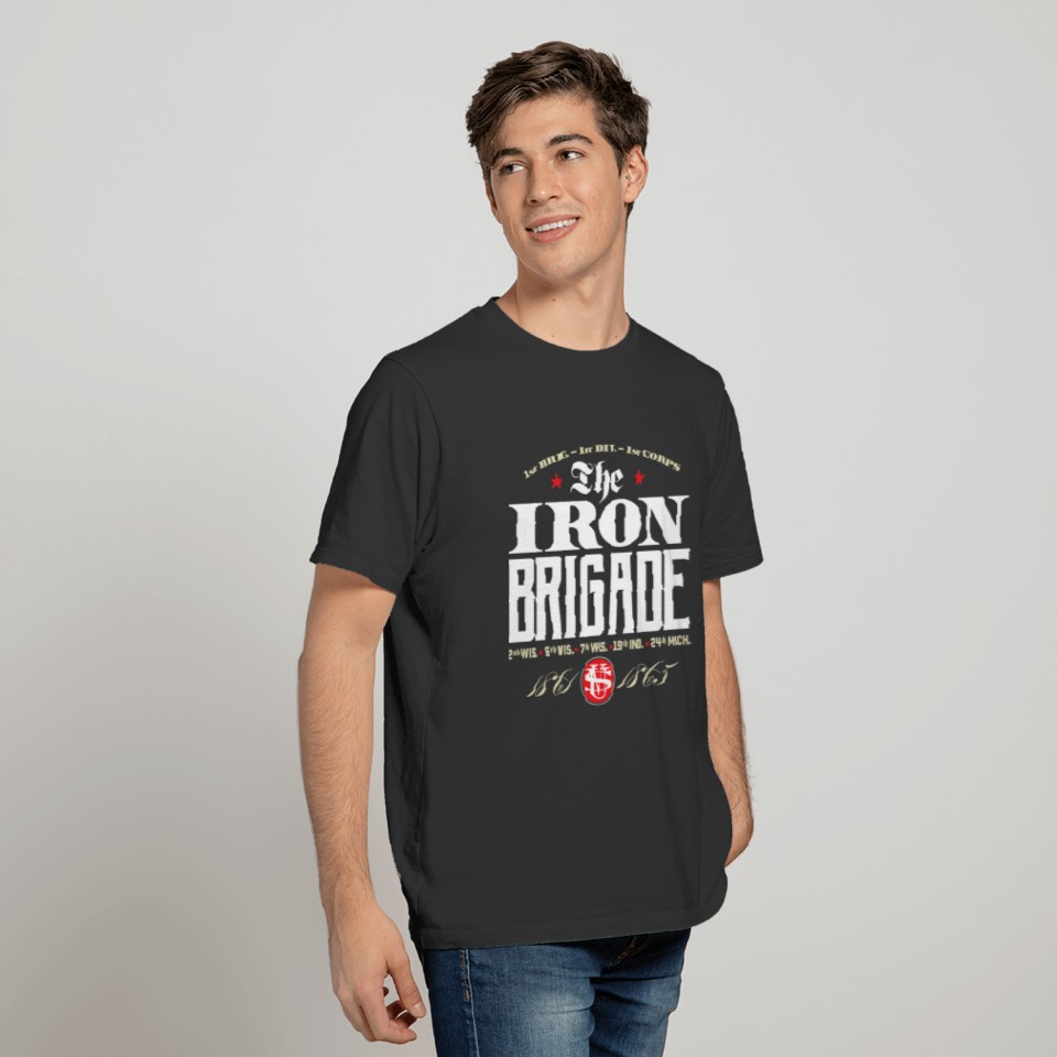 HISTORY Series - The Iron Brigade Logo for Dark T-shirt