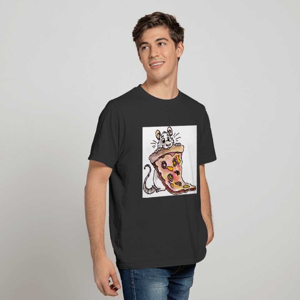 Rat with Pizza Infant T-shirt