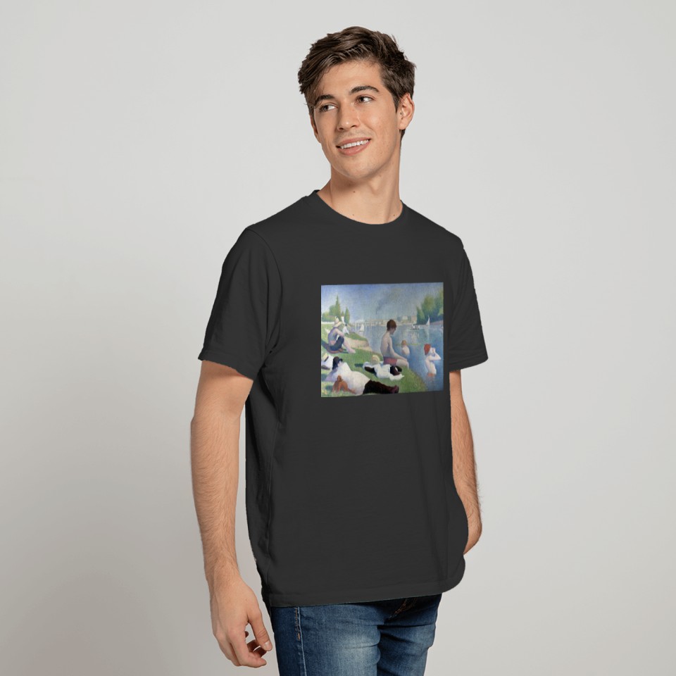 Georges Seurat Bathers at Asnières T-shirt