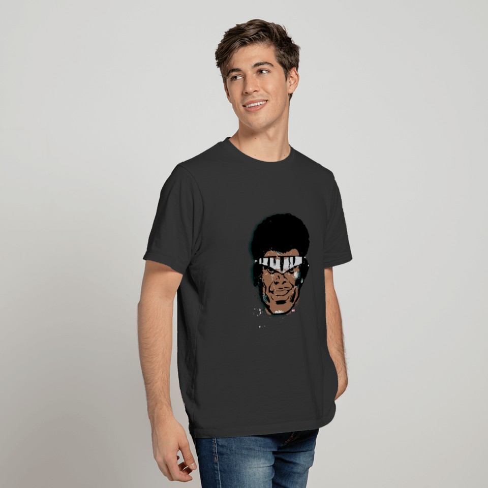 Luke Cage Retro Comic Halftone Head T-shirt