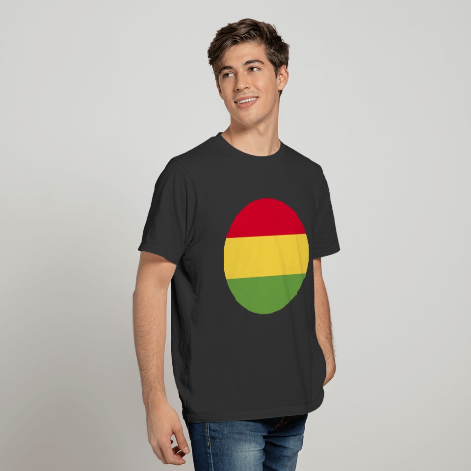 Bolivia Flag Polo T-shirt
