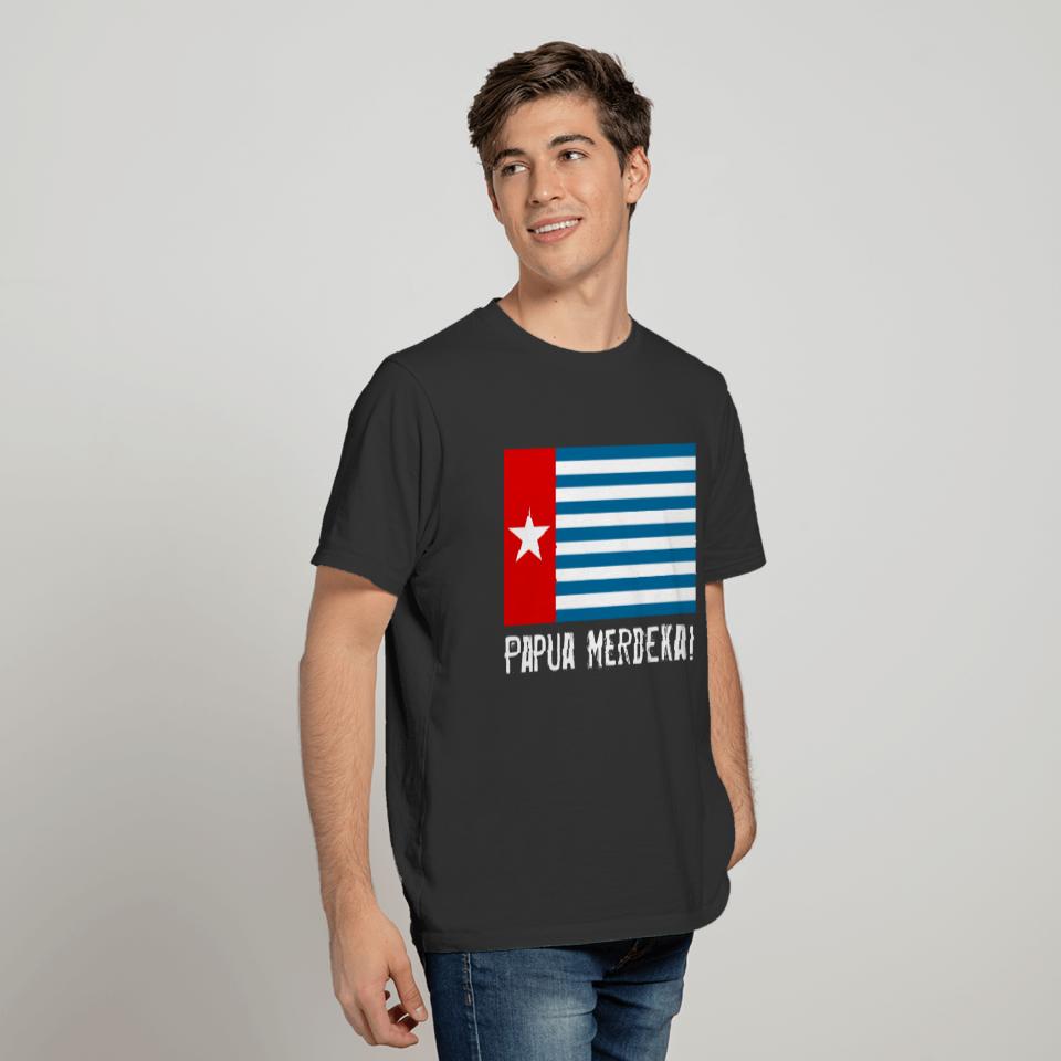 West Papua Merdeka! Morning Star Flag T-shirt