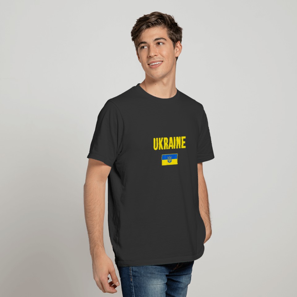 Ukraine Ukrainian Flag Souvenir Love T-shirt