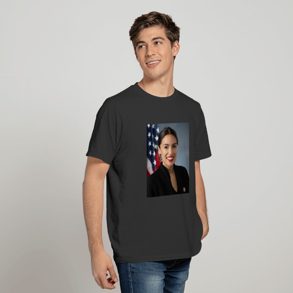 Alexandria Ocasio Cortez Official Portrait T-shirt